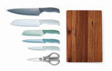 Oneida Quartz One 12 Piece Soft Grip Non-Stick Kitchen Knife Set 14323