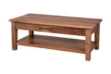 Porter Designs Taos Solid Sheesham Wood Natural Coffee Table Brown 05-196-01-9011H