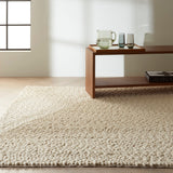 Nourison Calvin Klein Riverstone CK940 Contemporary Handmade Woven Indoor Area Rug Ivory 5'3" x 7'5" 99446755490