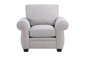 Porter Designs Oasis Overstuffed Transitional Chair Cream 01-207C-03-6327
