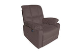 Porter Designs Hardy Tufted-Uphostery Contemporary Recliner Brown 03-168C-17-9336