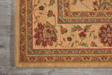 Nourison Living Treasures LI04 Persian Machine Made Loomed Indoor only Area Rug Ivory 8'3" x 11'3" 99446181886