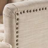 Malone Beige Club Chair Noble House