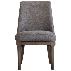 George Fabric Chair - Stylish Century Gray Upholstery with Comfort, Easy-Clean Design & Solid Support