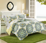 Ibiza Yellow King 3 Duvet Set