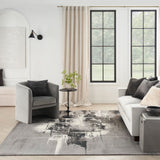 Nourison Twilight TWI30 Modern Machine Made Power-loomed Indoor only Area Rug   99446113856