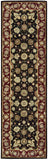 Nourison Nourison 2000 2017 Persian Handmade Tufted Indoor Area Rug Black 2'3" x 8' 99446606594