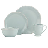 French Perle Bead Ice Blue™ 4-Piece Place Setting