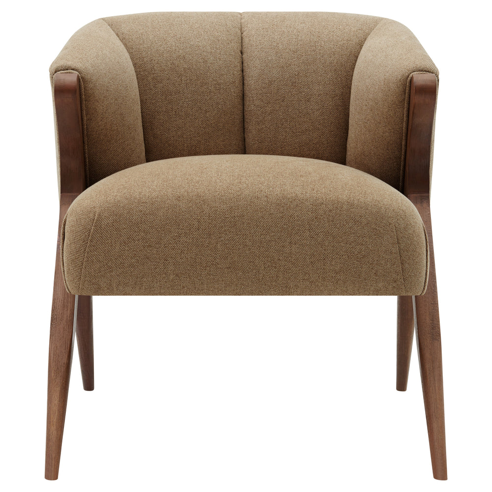 Florence Fabric Accent Chair Havana Cream