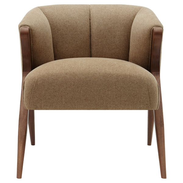 Florence Fabric Accent Chair Havana Cream