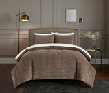 Alligator Brown Queen 3pc Comforter Set