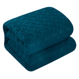 Jazmine Teal Queen 3pc Comforter Set