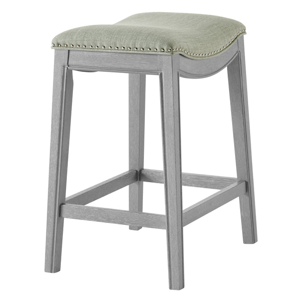 Grover Fabric Counter Stool Lyon Light Green