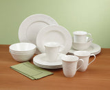 Opal Innocence Carved 16-Piece Dinnerware Set