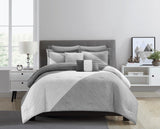 Kinsley Grey Queen 9pc Comforter Set