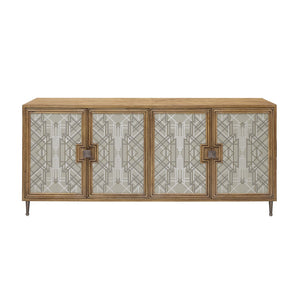 Pulaski Furniture Mid-Century Modern 4 Door Credenza P301603-PULASKI P301603-PULASKI