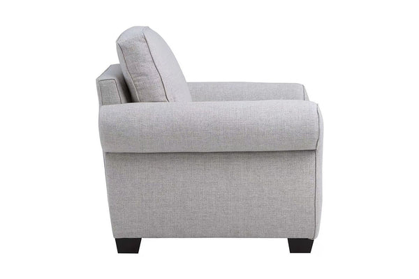 Porter Designs Oasis Overstuffed Transitional Chair Cream 01-207C-03-6327