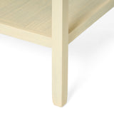 Banks Acacia Wood Accent Table Noble House