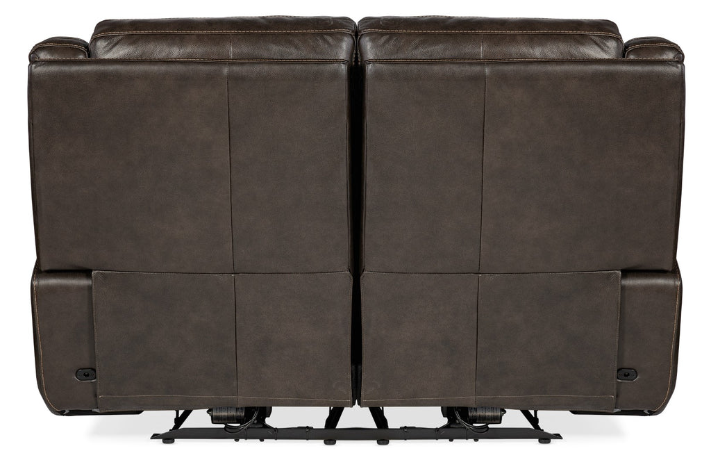 Hooker Furniture Montel Lay Flat Power Loveseat with Power Headrest & Lumbar SS705-PHL2-095