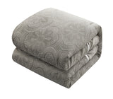 Meryl Grey Queen 9pc Comforter Set