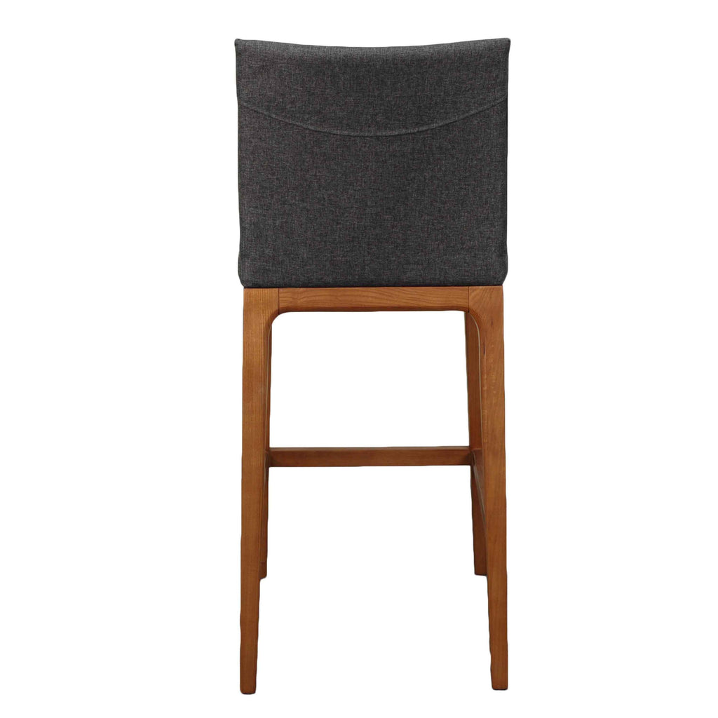 New Pacific Direct Devon Fabric Counter Stool, (Set of 2) 4400013-NS-NPD