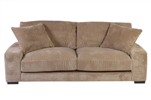 Porter Designs Big Chill Corduroy Contemporary Sofa Brown 01-33C-01-2247