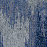 Nourison Symmetry SMM10 Artistic Handmade Tufted Indoor Area Rug Grey/Blue 8'6" x 11'6" 99446709769