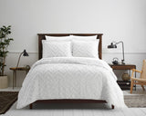 Cody White King 7pc Quilt Set