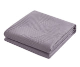 Ridge Purple King 3pc Quilt Set