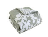 IRIS GREY QUEEN 7PC COMFORTER SET