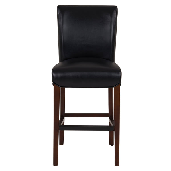 Milton Counter Stool - Elegant Bonded Leather Design with Sturdy Birch Frame and Contemporary Style