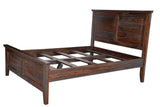 Porter Designs Sonora Solid Sheesham Wood Queen Natural Bed Gray 04-116-14-7730M-KIT