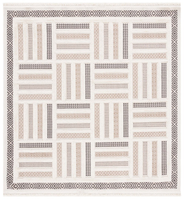 Safavieh Urban 212 Modern Power Loomed Rug Beige / Ivory URB212B-9