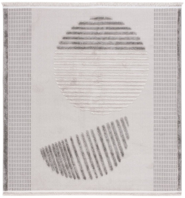 Safavieh Urban 218 Modern Power Loomed Rug Grey / Light Grey URB218F-8