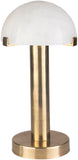 Ursula URS-001 Modern Stone, Glass, Metal Table Lamp URS-001  Stone, Glass, Metal 15"H x 8"W x 8"D