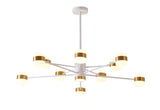 Bethel White LED Chandelier in Metal