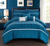 Cheryl Teal King 10pc Comforter Set