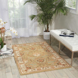 Nourison India House IH76 Farmhouse Handmade Tufted Indoor only Area Rug Sage 8' x 10'6" 99446002181