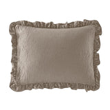 Ashford Taupe Queen 3pc Quilt Set