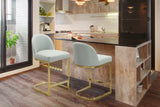 Xander Grey Counter Stool