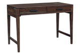 Porter Designs Fall River Solid Sheesham Wood Contemporary Desk Natural 10-117-05-4881O