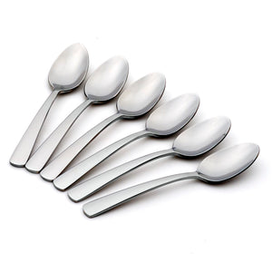 Oneida Aptitude Everyday Flatware Dinner Spoons, Set Of 6 H084006D