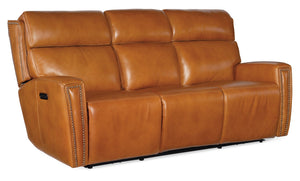 Hooker Furniture Ruthe ZeroG Power Sofa w/PH & Hidden Console SS704-PHZ3C-019
