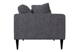 Porter Designs Keaton Upholstered Modern Loveseat Gray 01-33C-02-5401
