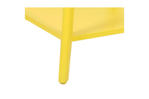 Porter Designs Capri Solid Wood Modern Nightstand Yellow 04-108-04-6844