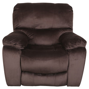 Porter Designs Ramsey Microfiber Glider Transitional Recliner Brown 03-112C-05-6012