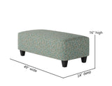 Fusion 100 Transitional Cocktail Ottoman 100 49" Wide Cocktail Ottoman Galaxy Pool