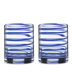 Kate Spade Charlotte Street 2-Piece Double Old Fashioned Glass Set 857793 857793-LENOX