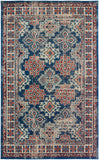 Nolan Distressed Tribal Power Loomed Rug - Easy Care, Fade & Stain Resistant for Indoor/Outdoor Use