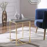 Colmar Grey Side Table